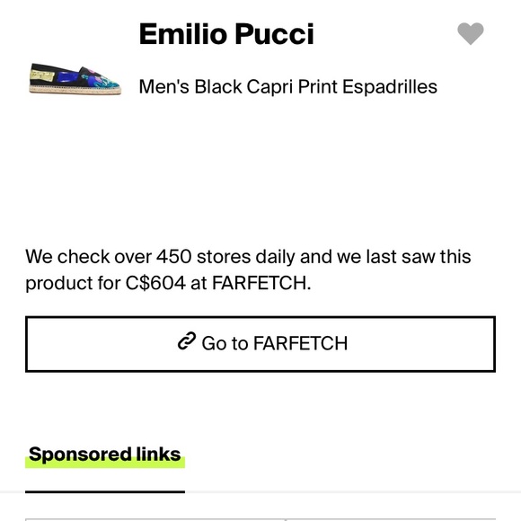 Men’s Emilio Pucci black Capri espadrilles - Picture 8 of 8